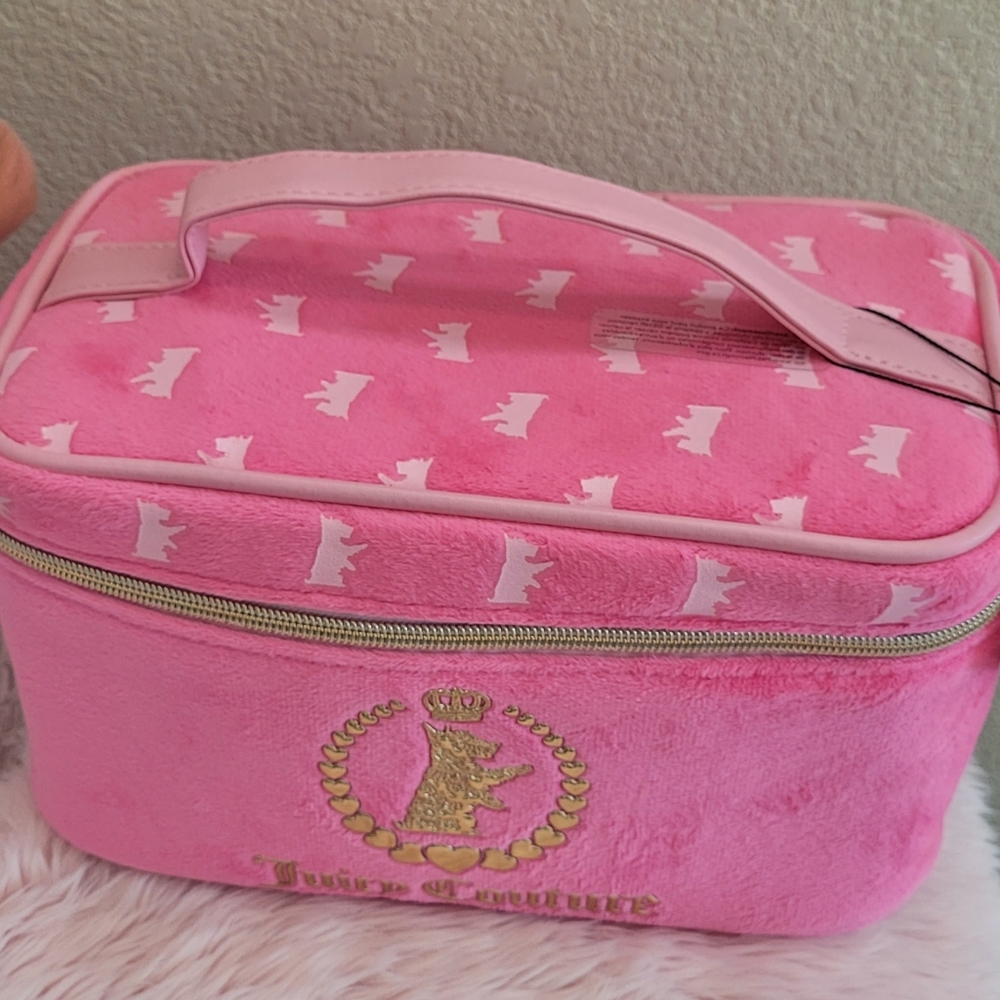 JUICY COUTURE SET OF 2 SCOTTIE DOG COSMETIC CASE - Picture 5 of 8